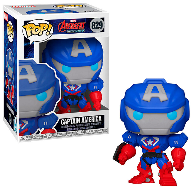 Pop! Marvel 829 : MECH Captain America